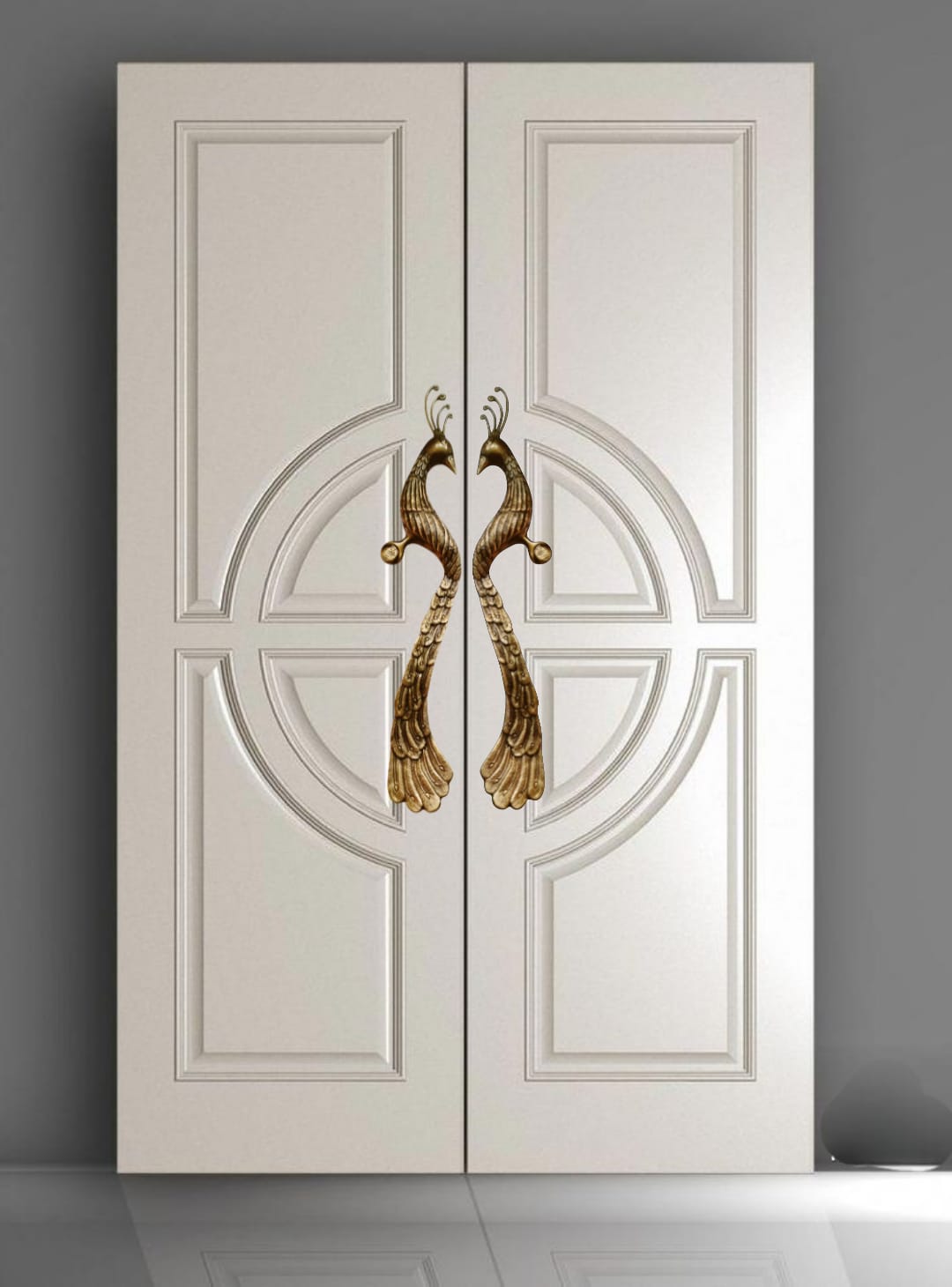 Peacock Designer Brass Door Pull Handle - Premium Quality in Gurgaon